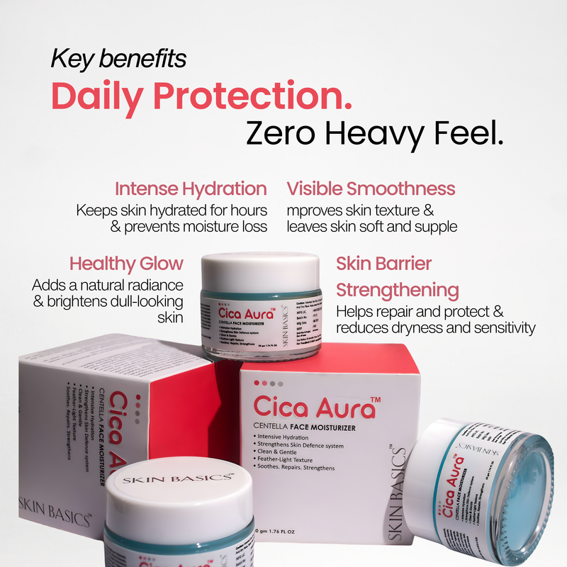 Cica Aura™ Centella Face Moisturizer with Intensive Hydration