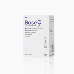 Base 9™ Face Serum-6 Peptides Anti Ageing Formula